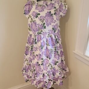 Gymboree Purple Floral Kids Dress